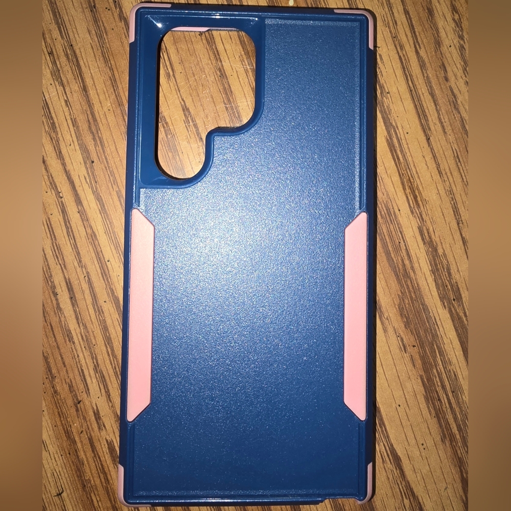 Samsung Dual-Tone Blue and Pink Phone Case In EUC - Picture 3 of 4